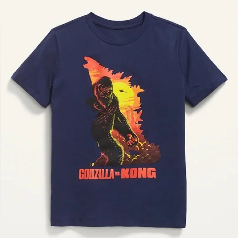 Old Navy Godzilla Vs. Kong Gender-Neutral‎ Graphic T-Shirt for Kids